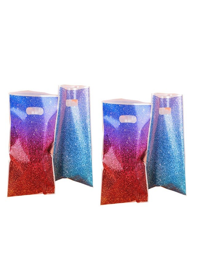 LYK 30PCS Colorful Gradient Party Favors Bag with Handles Multicolor Goody Treat Gift Bags for Boys Giels Birthday Party Decorations Supplies - Image 2